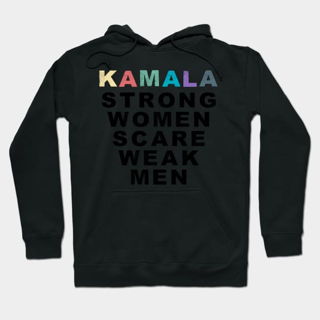 Kamala Strong American Women Leader The Future is Female Girl Power Hoodie by gillys